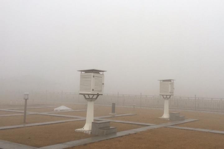A Fog Event in Gucheng, Hebei Province in Winter 2018