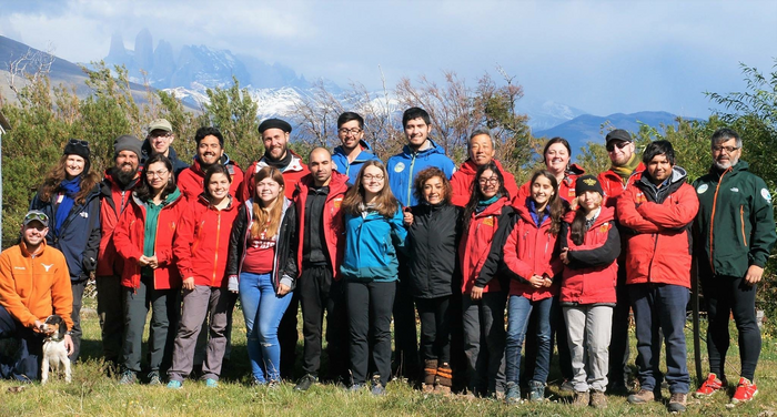 Paleontologists group shot