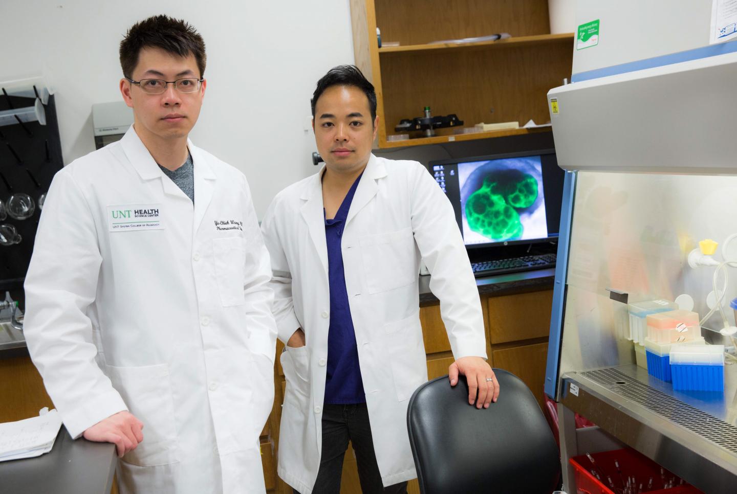 Yu-Chieh Wang, Ph.D., and Victor Lin, MS