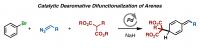 Catalytic dearomative defunctionalization of Arenes