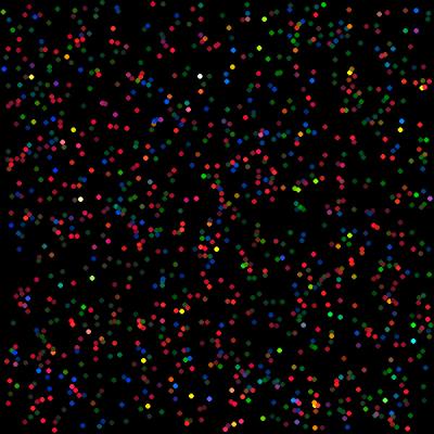 A Digitized Image of Interacting Nanoparticles on Lipid Nanotablet