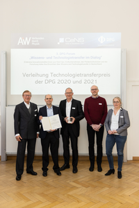 Technology transfer award for PCR rapid test device for infection diagnostics