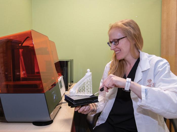 Dr. Kate Barnes and a new 3D model