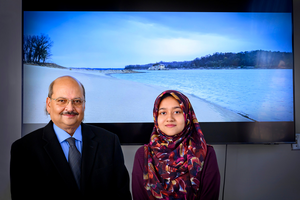 Praveen Kumar and Afeefa Rahman