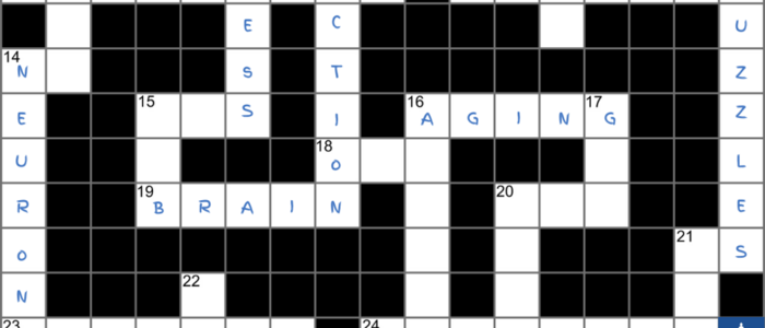 Doing Crossword Puzzles Benefits Older Adults with Mild Cognitive Impairement