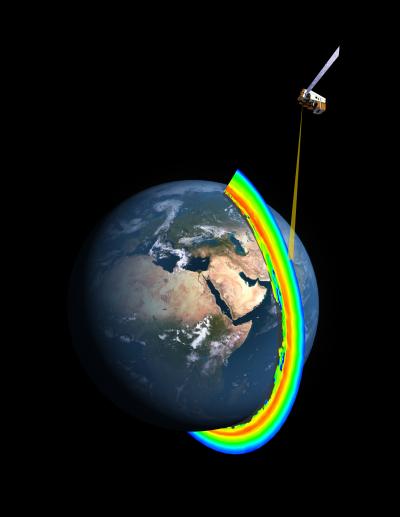 Cross-Section of Earth's Ozone Layer