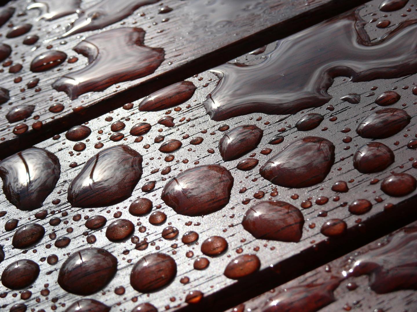 Image of Water on Wood