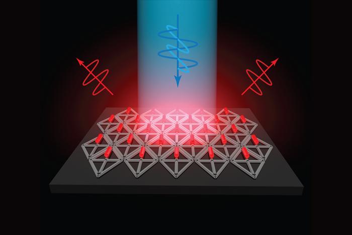MIT engineers have used DNA origami scaffolds to create precisely structured arrays of quantum rods