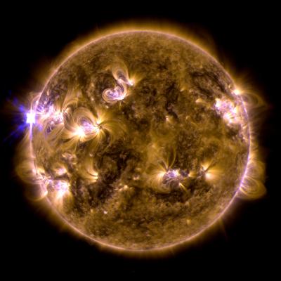 Sun Erupted with An X1.7-Class Solar Flare on May 12, 2013