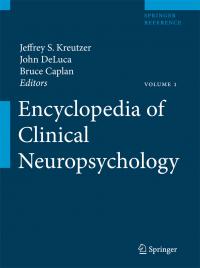 Encyclopedia of Neuropsychology
