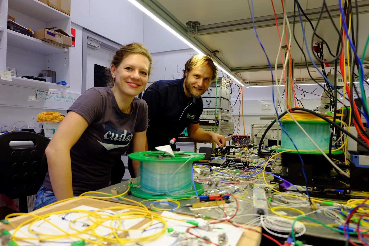 Dr. Birgit Stiller and Dr. Moritz Merklein, University of Sydney