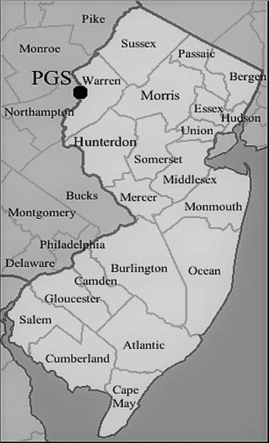 The Portland Generating Station and the New Jersey Counties