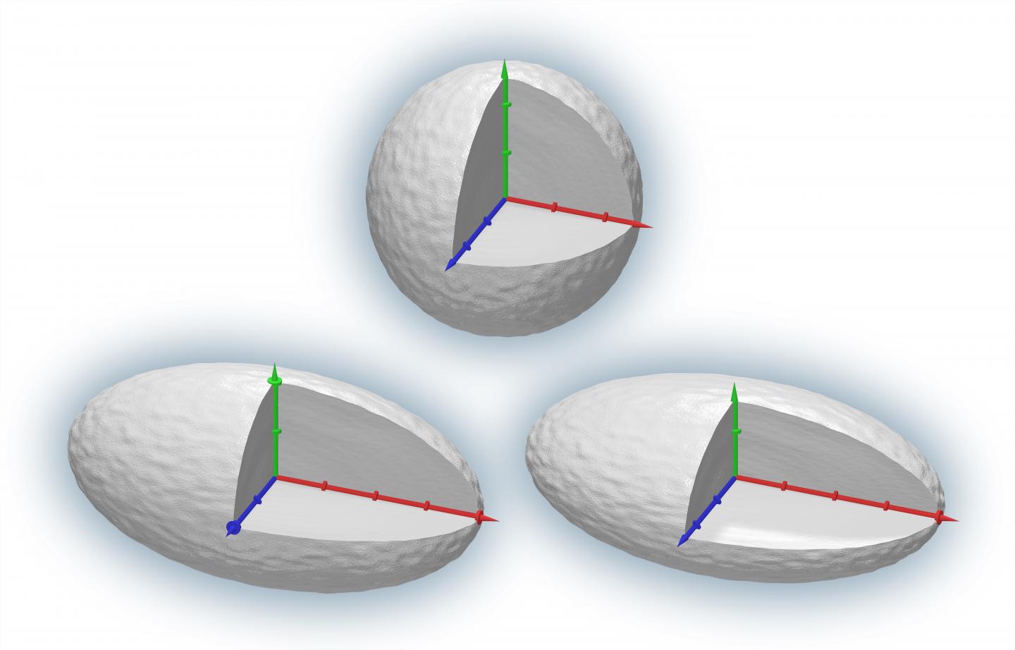 Superdeformed Triaxial Atomic Nucleus