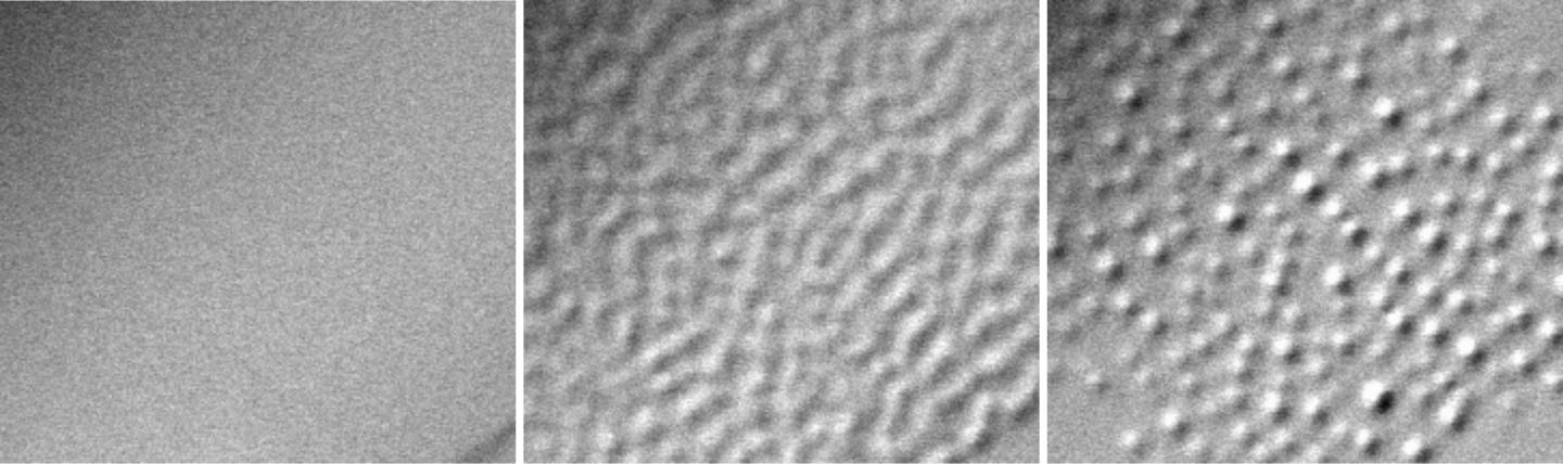 Process in Which a QLL, a Thin Layer of Water on Ice, Transforms to a State of Partial Wetting