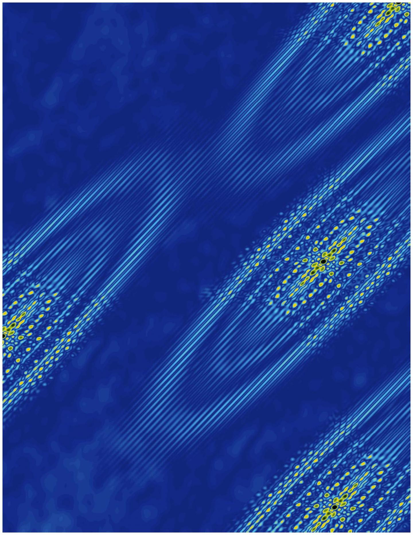 Elliptical Orbits of Bismuth Surface Electrons