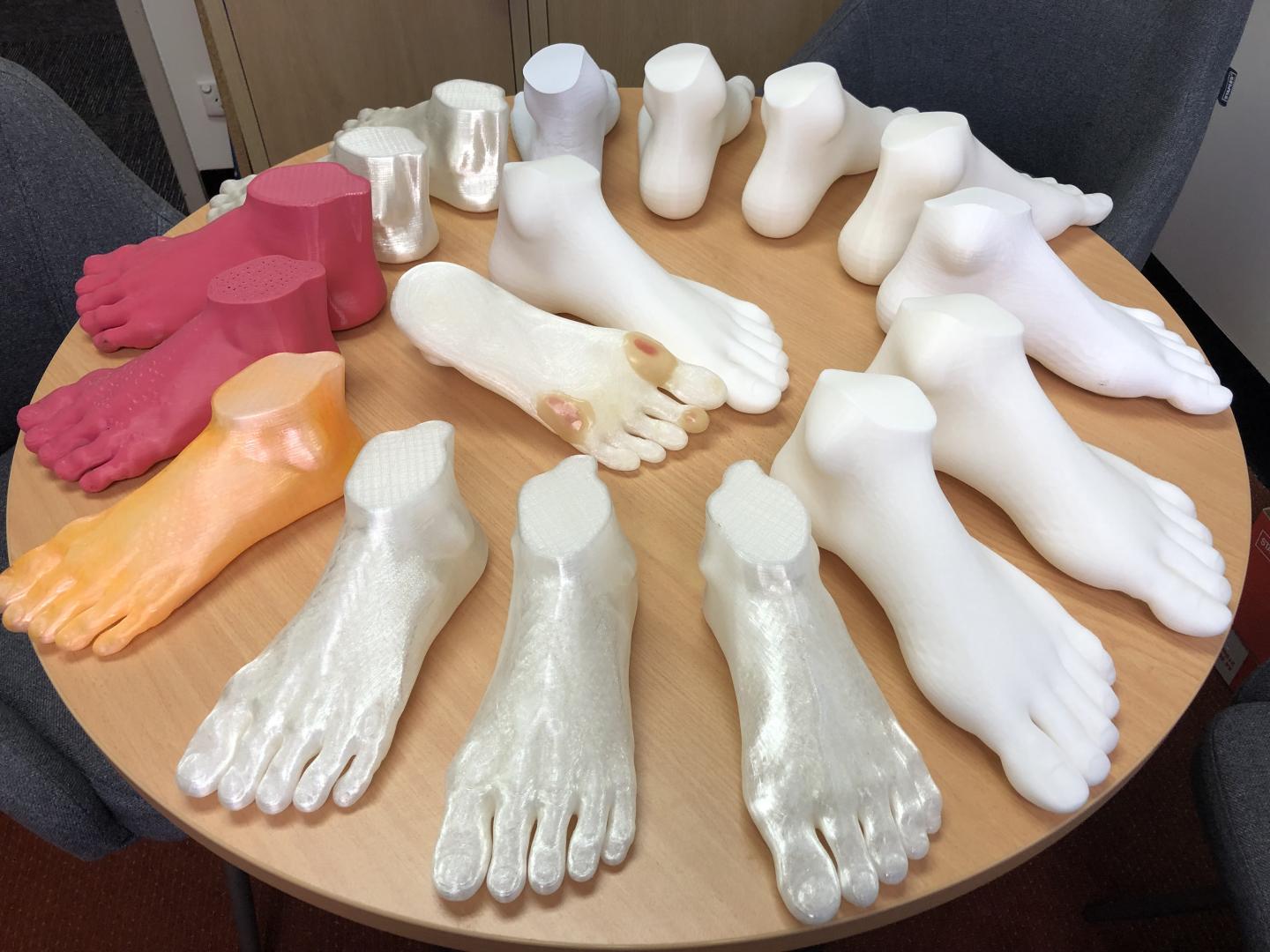 3D Printed Feet