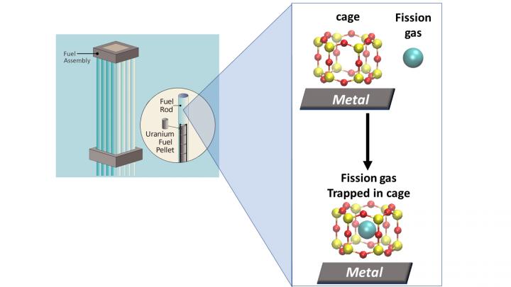 Nanocages inside Fuel Rods