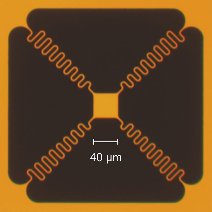 A Tethered Miniature Lightsail