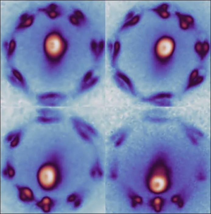 Photoluminescence Image of Hexagonal Boron Nitride