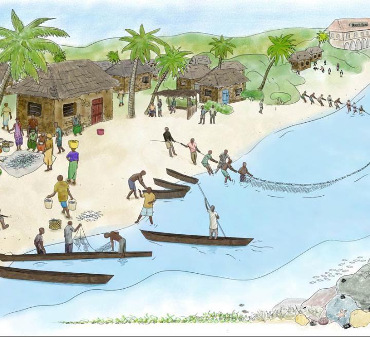 Artistic Representations of Qualitative Future Scenarios of the System