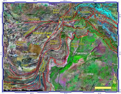 University of Houston Geoscientist Studies Pakistan's Chaman Fault