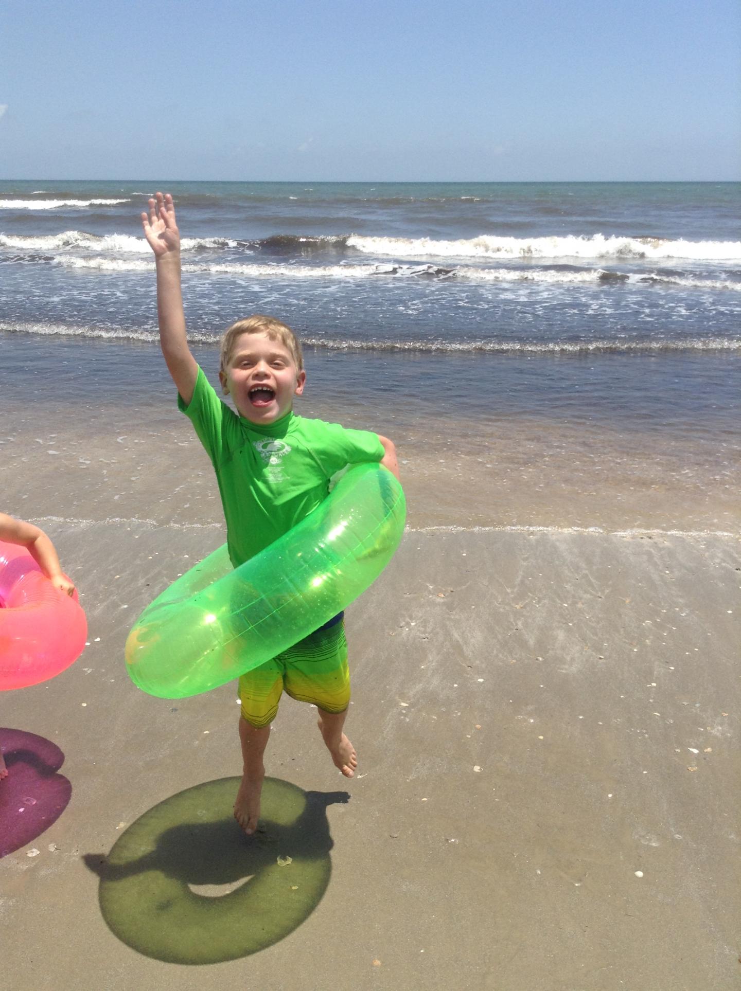 Jameson Finley at Beach
