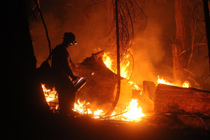 Lassen Hotshot firefighters August 2020