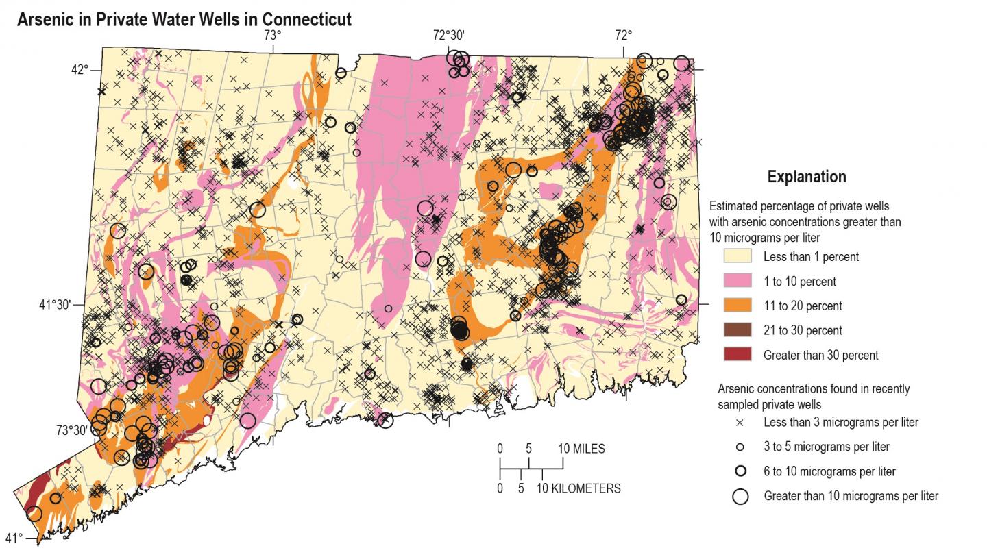 Arsenic in Private Wells in Connecticut