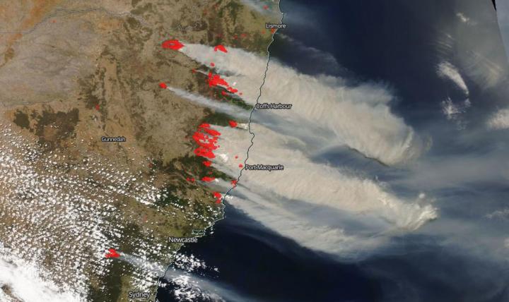 Bushfires in Australia