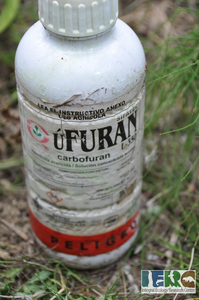 Bottle of Carbofuran