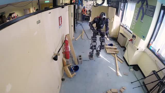 WALK-MAN Operates in a Realistic Scenario