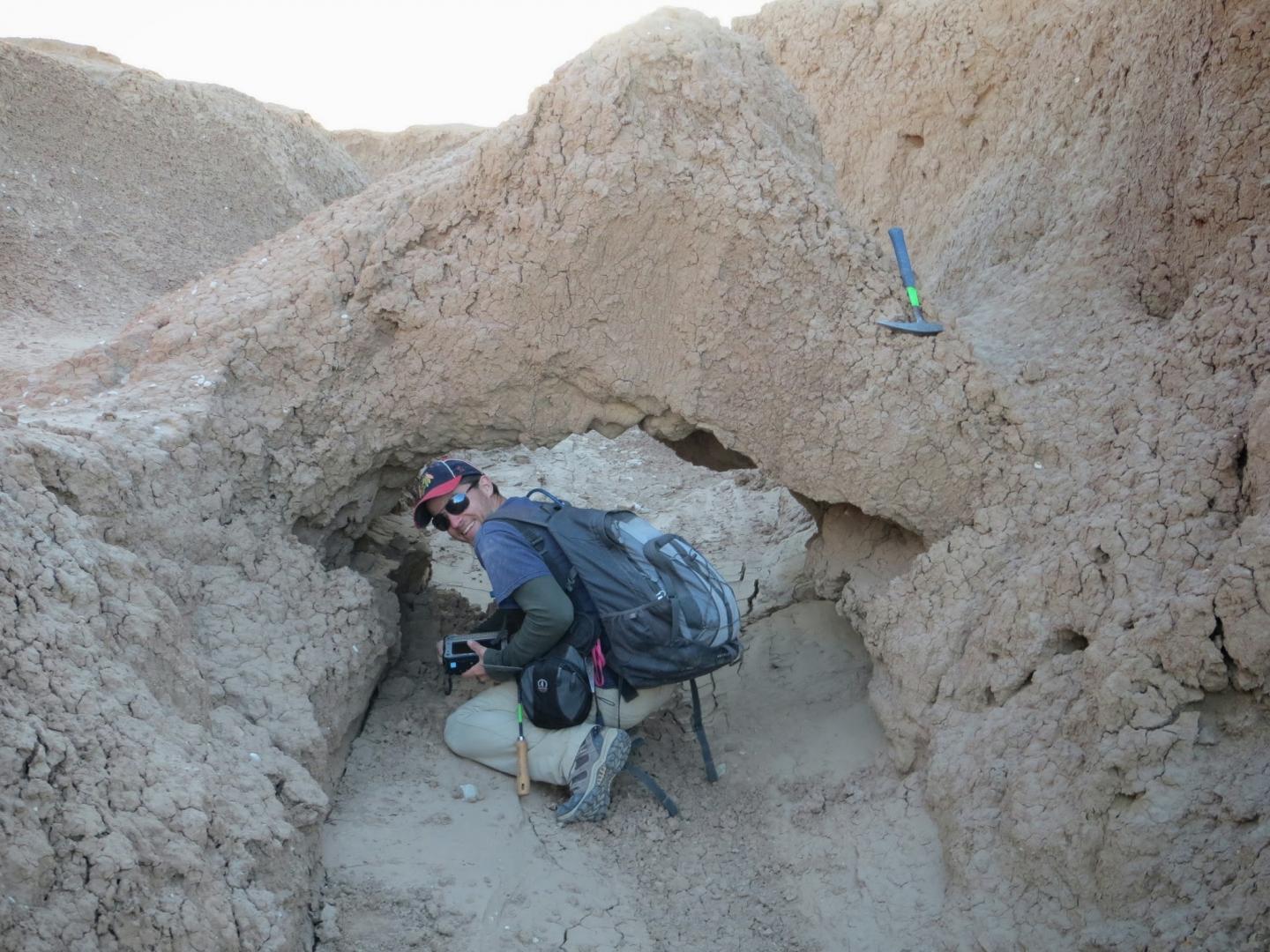 Utah State University Geologist Dan Markowski