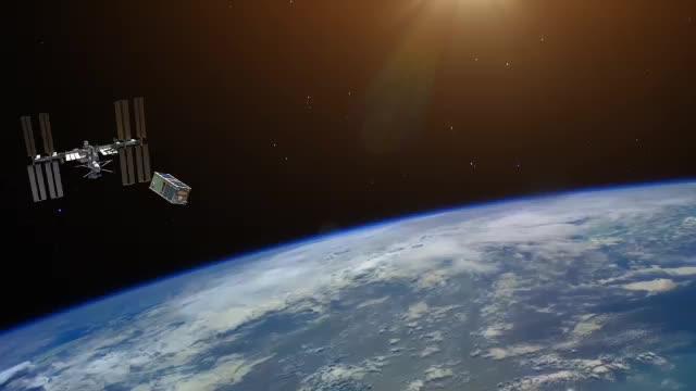 UNSW-Ec0 Cubesat Being Deployed