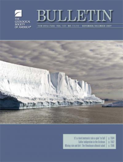 November/December GSA Bulletin Cover