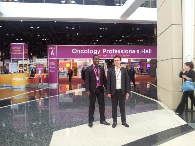 Efstathios Zikos and Divine Ediebah, European Organisation for Research and Treatment of Cancer