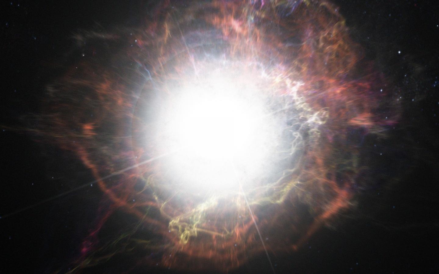 Artist's Concept of a Supernova