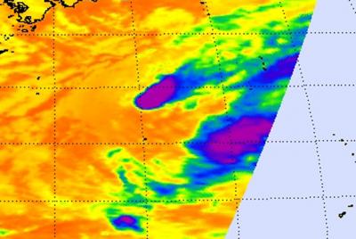 NASA Infrared Image of System 97W