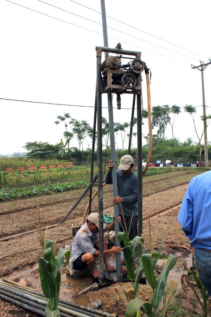 Watering Crops
