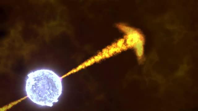 Animated view of Gamma-ray burst