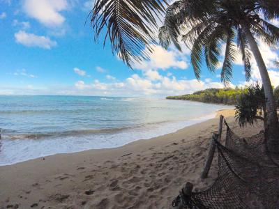 Beach of the Main Village of Analcohuat on Aneityum