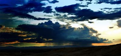 A Storm System over Altay, Xinjiang, China