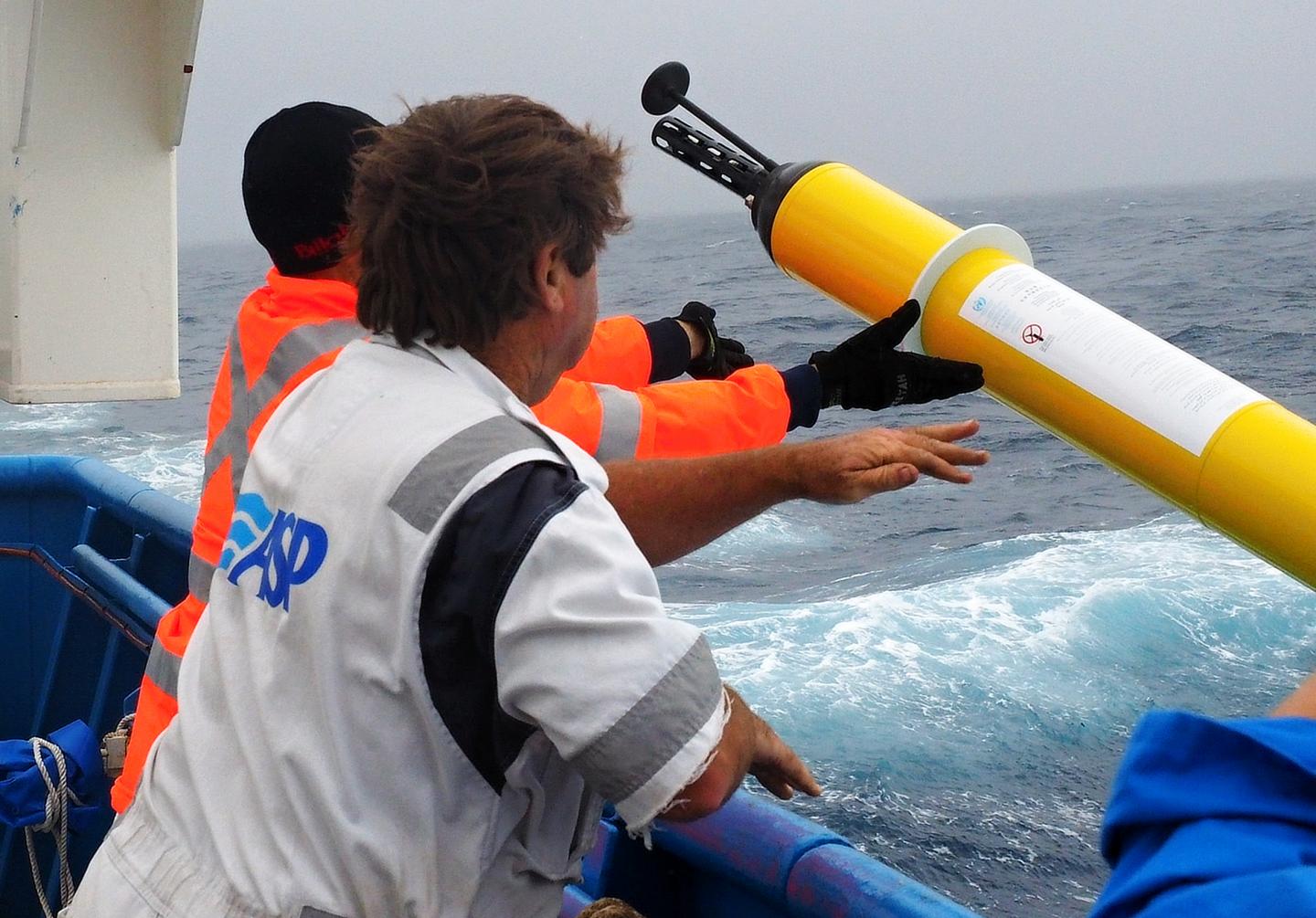 File Image of Argo Float Deployment