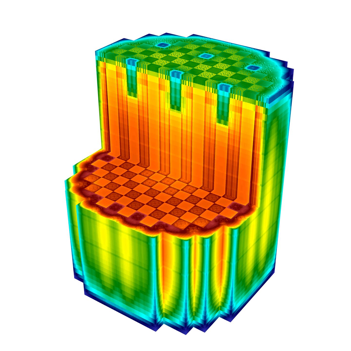 Reactor Visualization of Xenon-135 Distribution