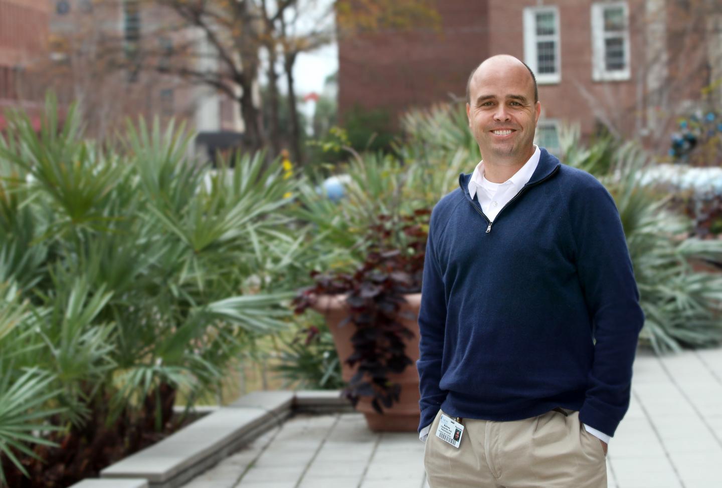Hollings Cancer Center Researcher Matthew Carpenter