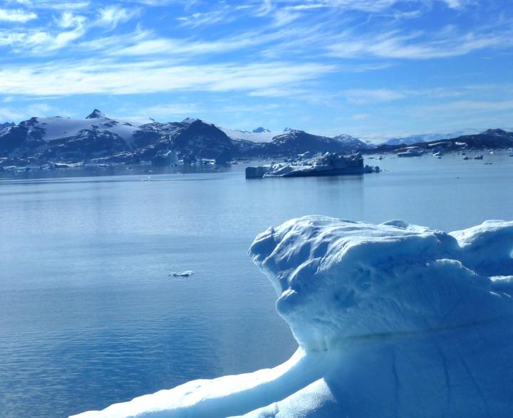 Icebergs in Southeast Greenland