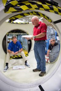 Training at NASA's Johnson Space Center