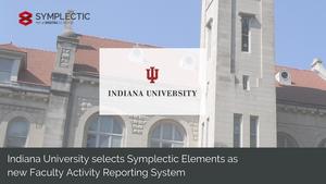 Indiana University chooses Symplectic Elements