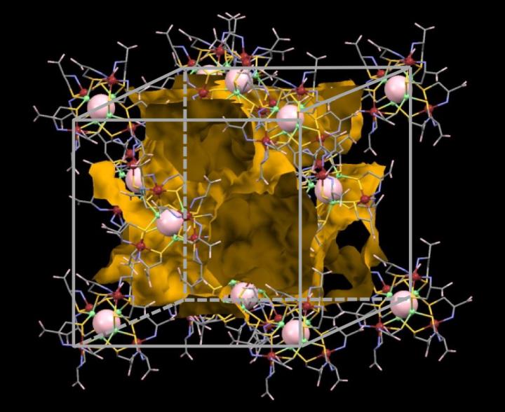 Structure of the Newly Developed Ionic Crystal