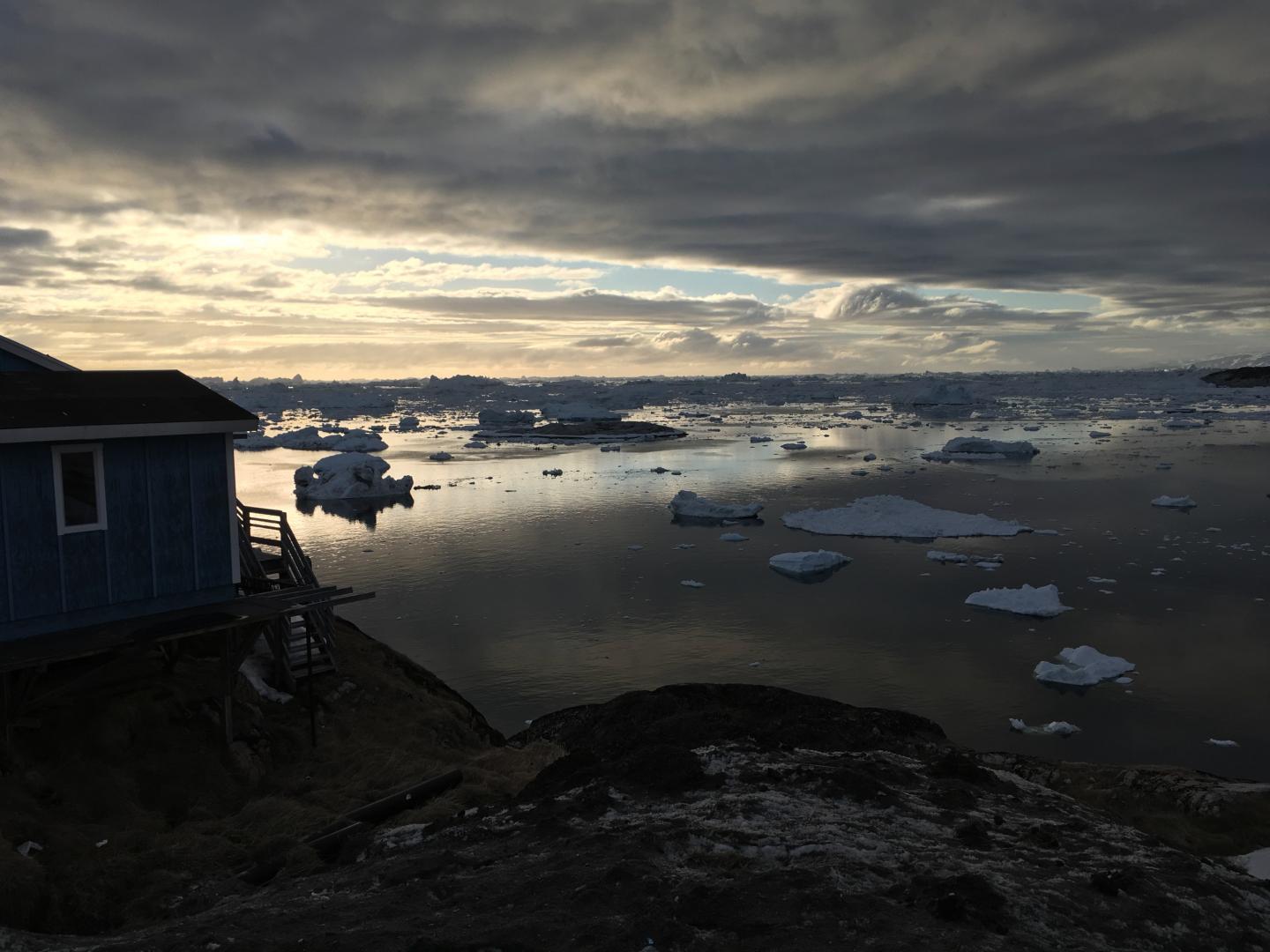 Melting Ice Off Greenland (2 of 2)
