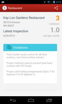 App Brings Health Code Violations and Product Recalls to Users